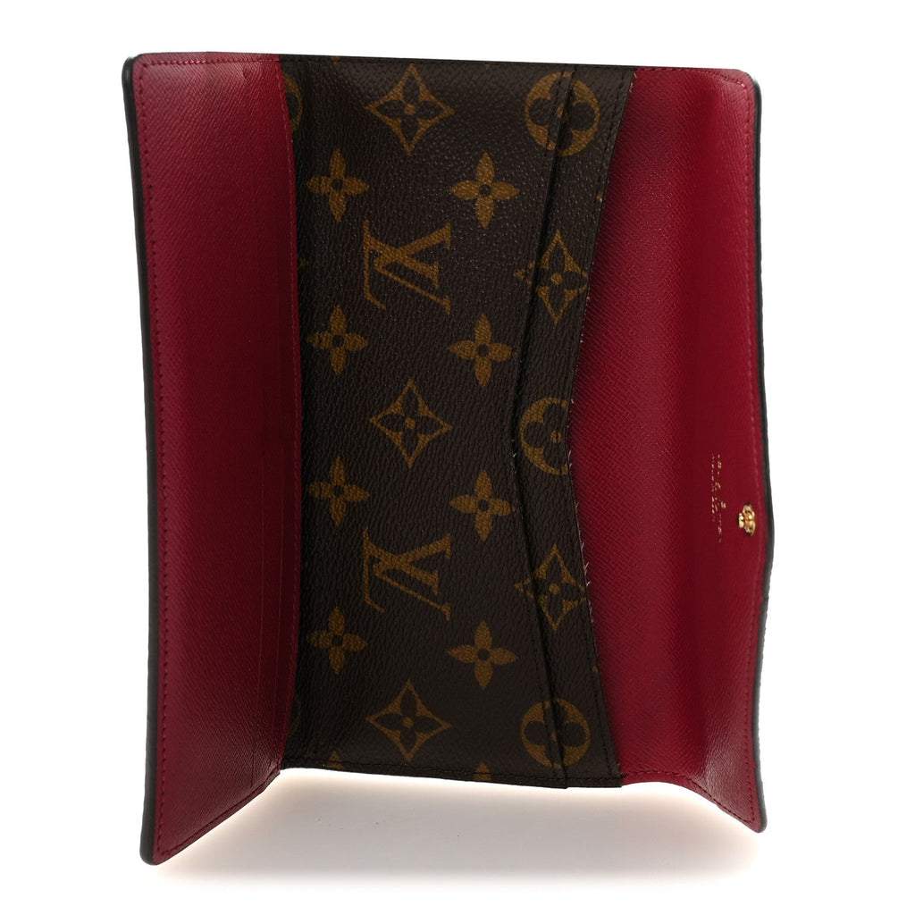 Monogram Josephine Wallet Fuchsia