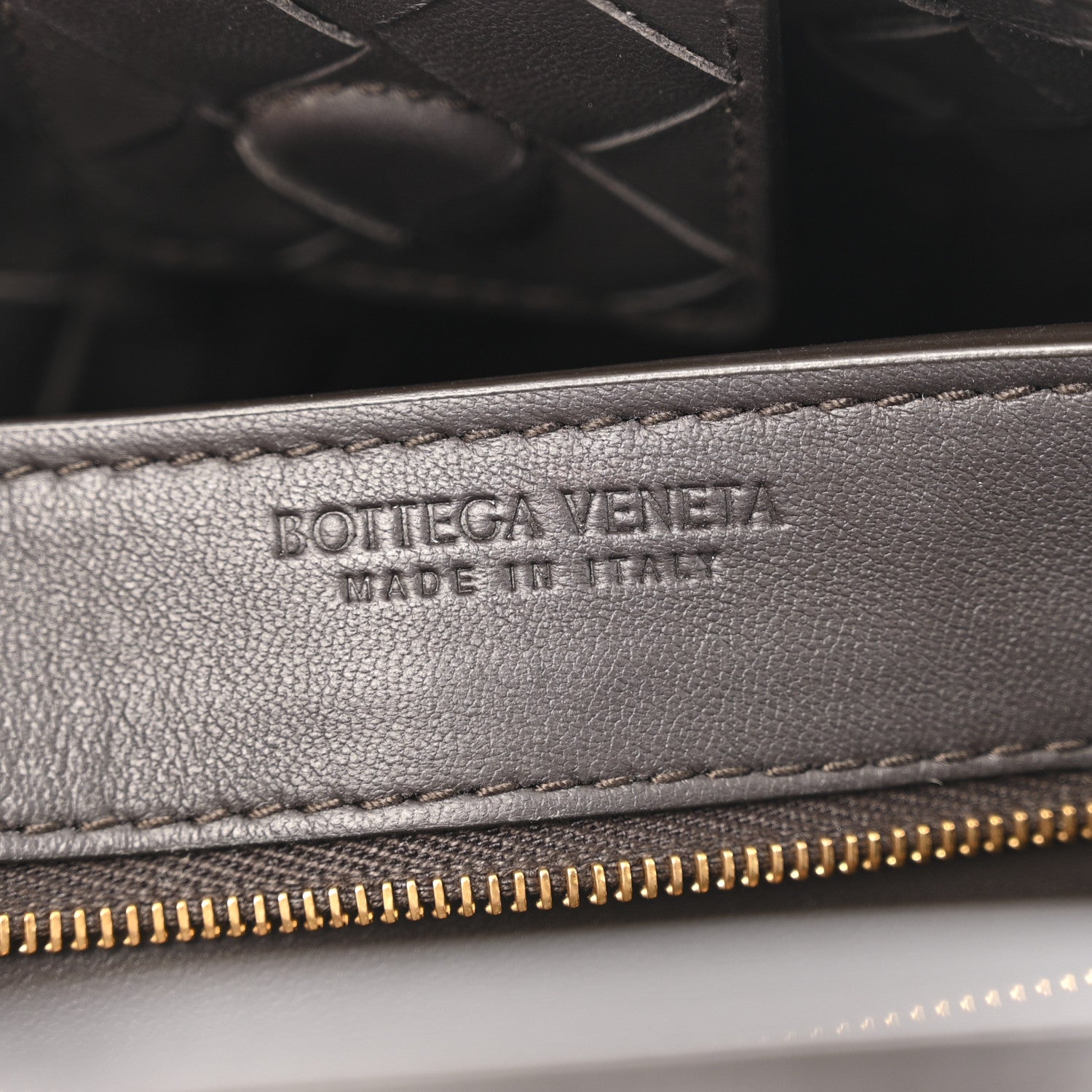 Nappa Intrecciato Small Andiamo Shoulder Bag Fondant