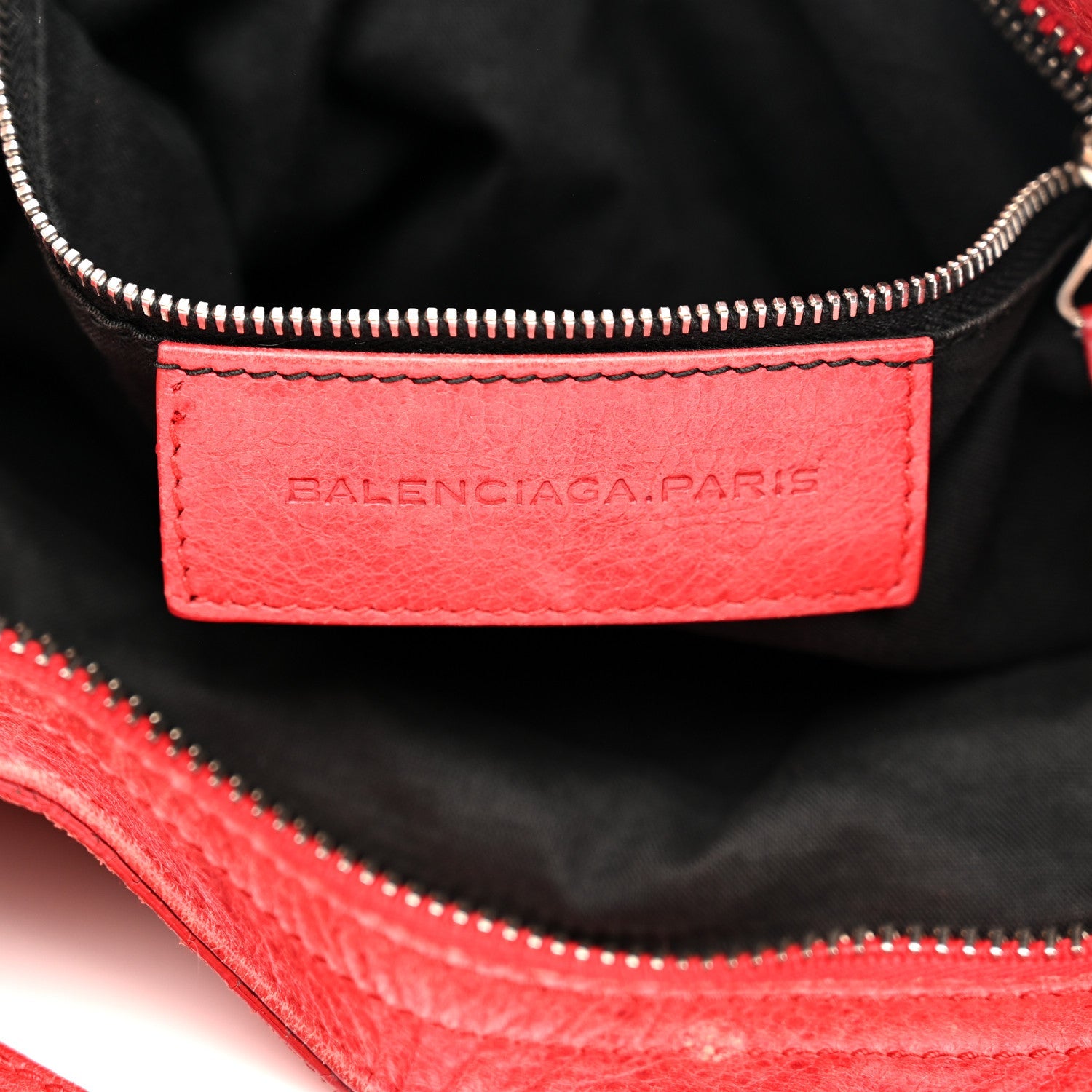 Agneau Giant 21 Silver Hardware City Rouge Coquelicot