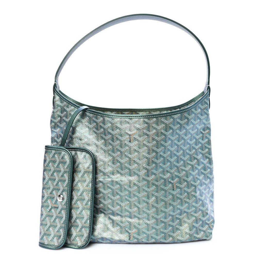 Iridescent Goyardine Boheme Hobo Pearly Green