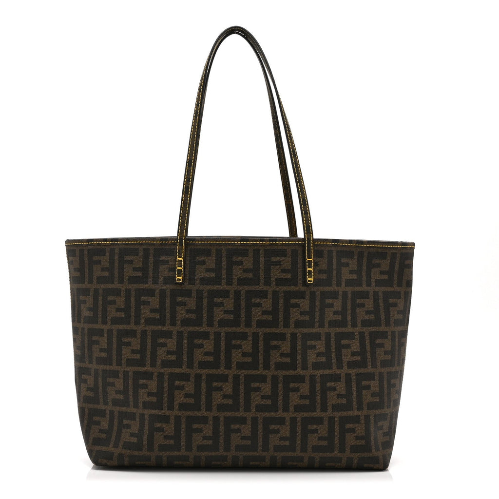 Zucca Spalmati Small Roll Tote Tobacco Yellow