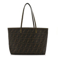 Zucca Spalmati Small Roll Tote Tobacco Yellow