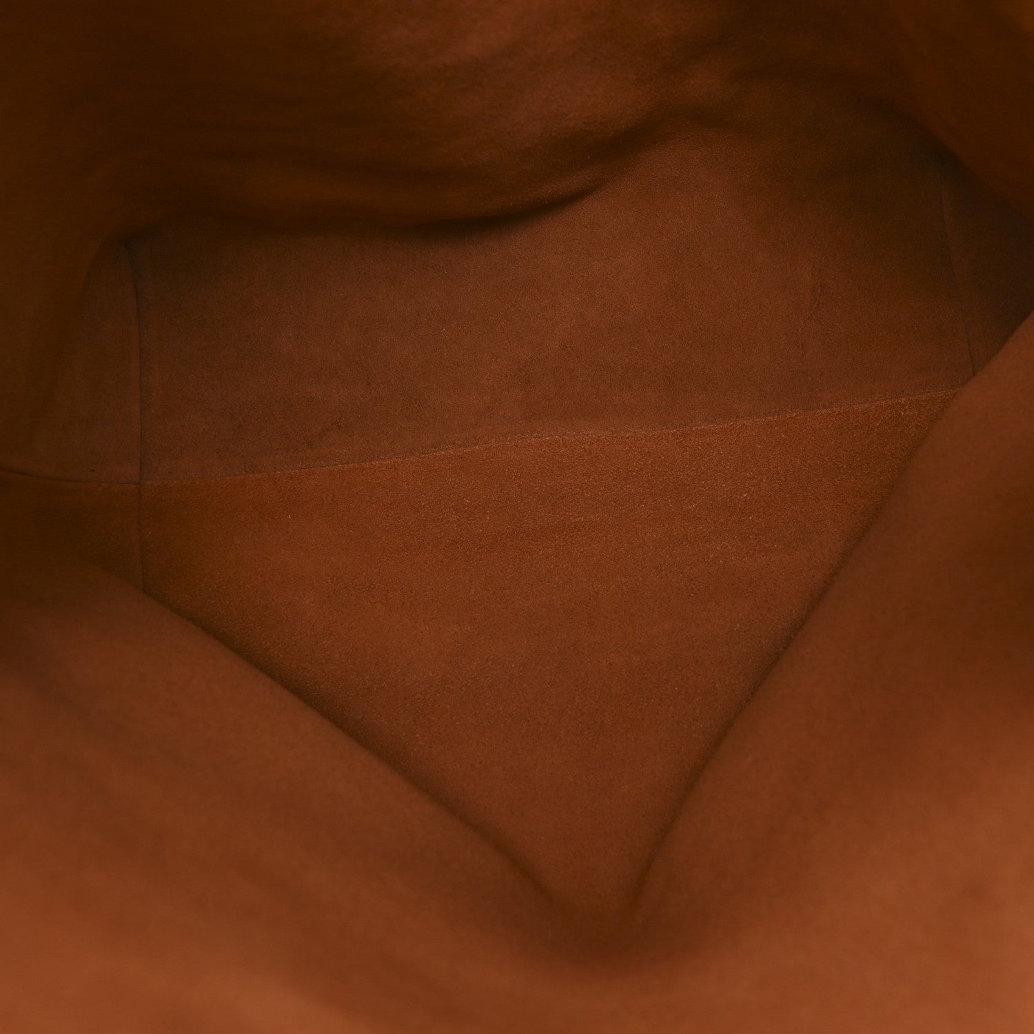 Grained Calfskin Low Key Hobo MM Cognac