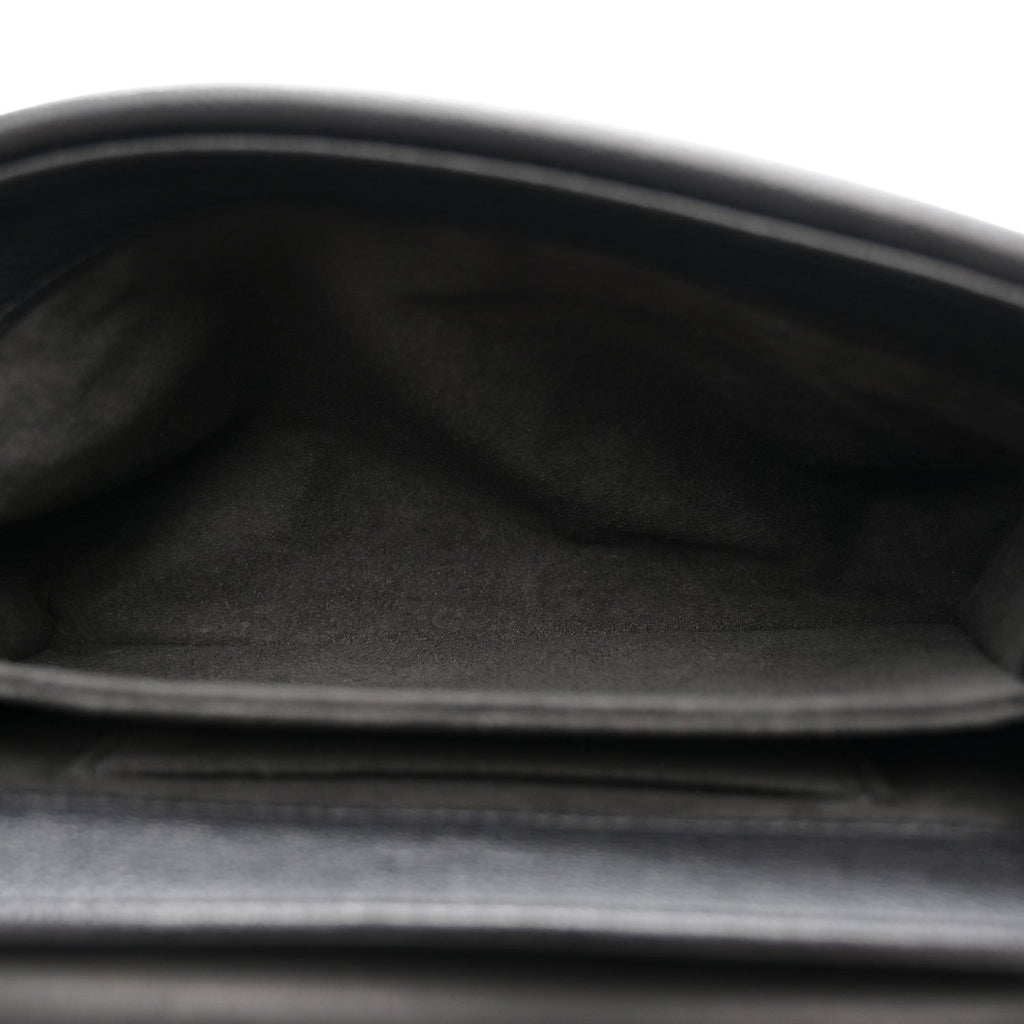 Monogram Cuir Plume Ecume Very Chain Bag Black