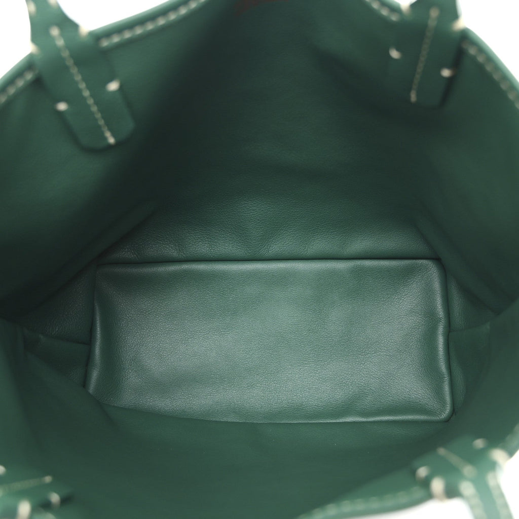 Goyardine Reversible Mini Anjou Green