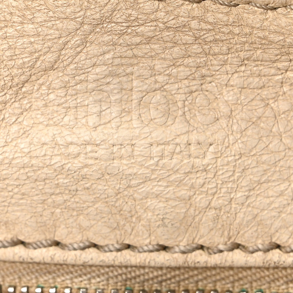 Calfskin Medium Paddington Satchel Ivory