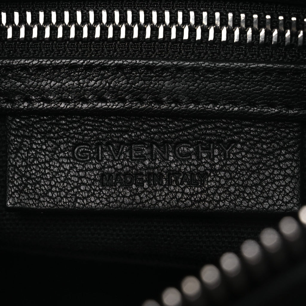Sugar Goatskin Small Pandora Black