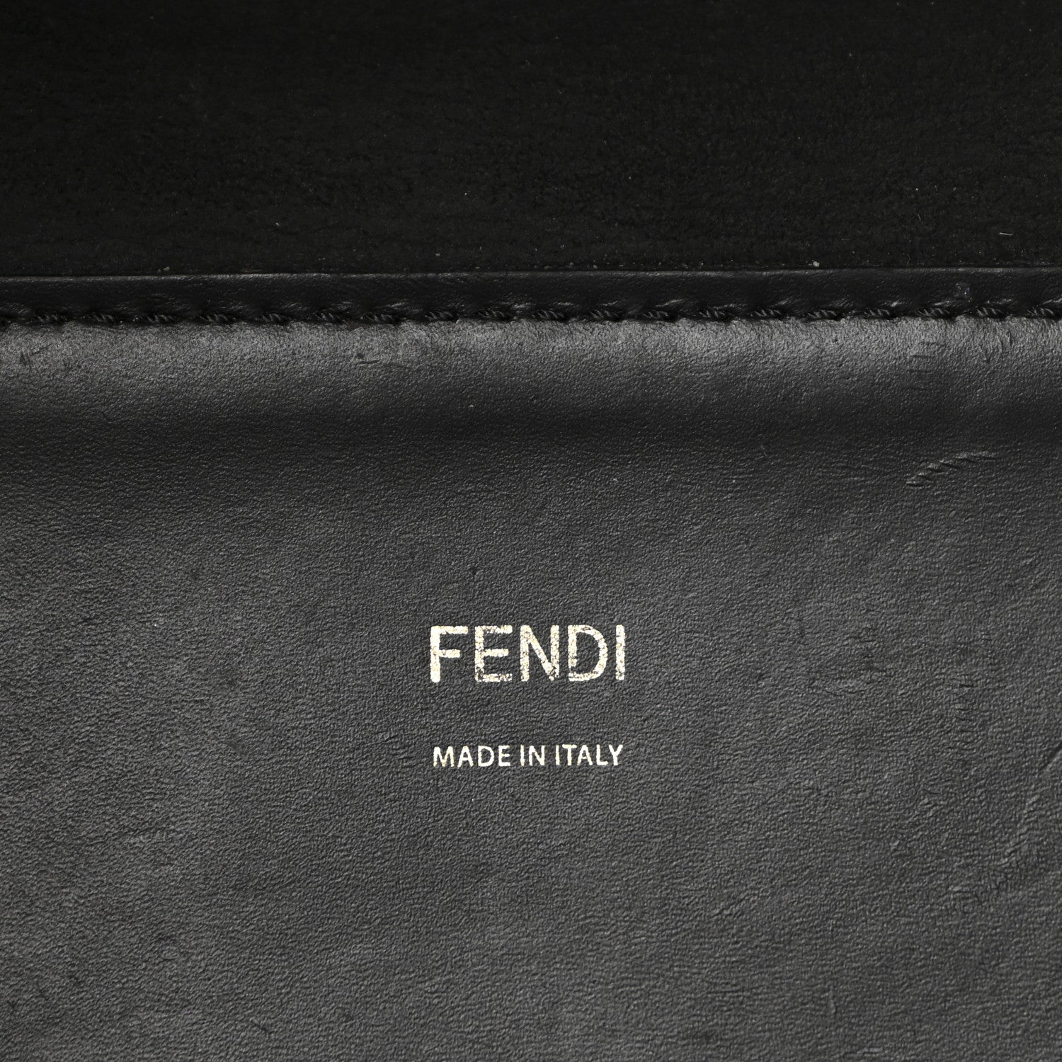 Vitello King Plexiglass Medium Fendi Sunshine Shopper Black