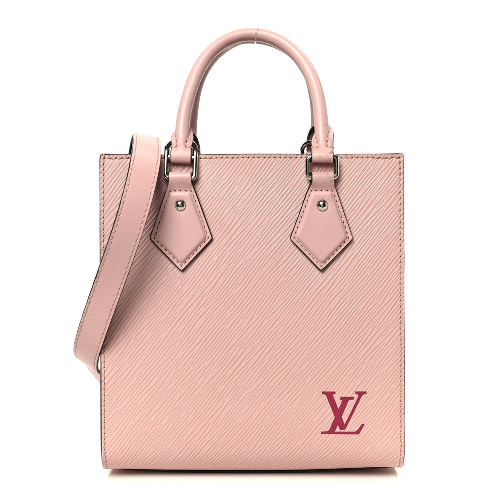 Epi Sac Plat BB Rose Ballerine