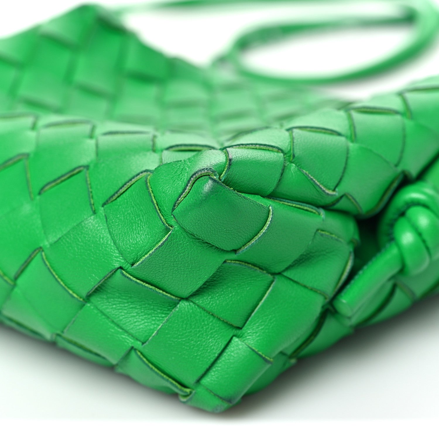 Nappa Intrecciato Mini Loop Camera Bag Parakeet