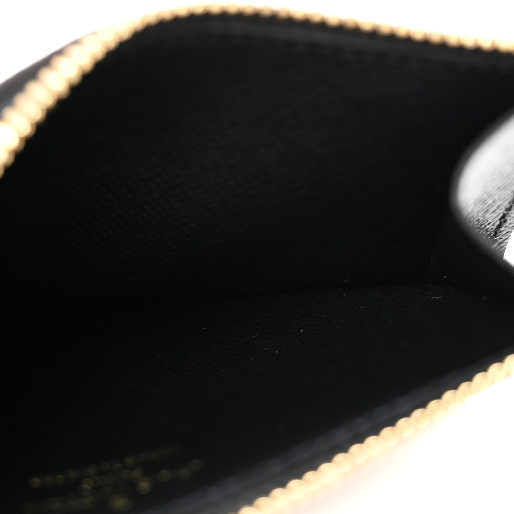 Reverse Monogram Zipped Romy  Holder