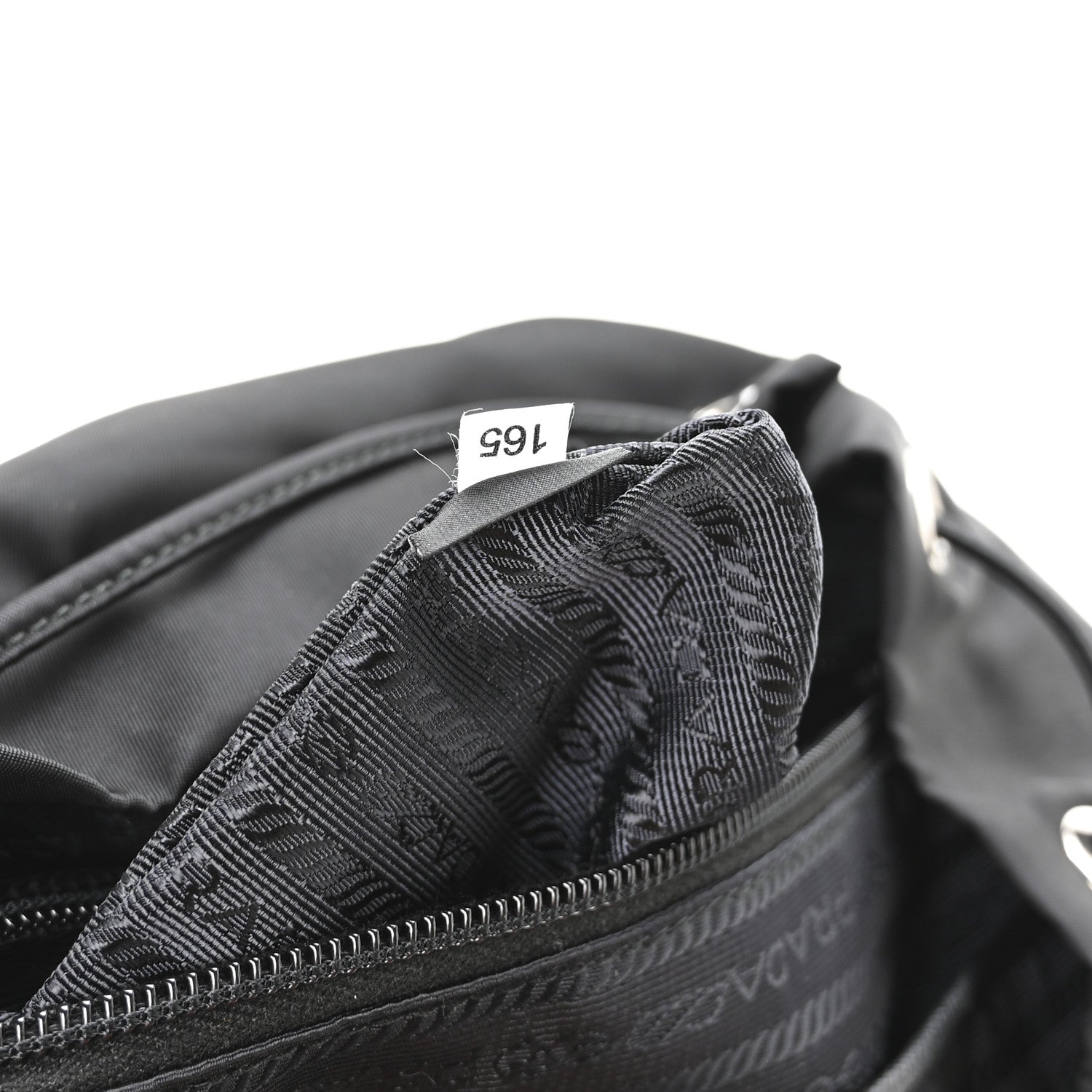 Nylon Vela Medium Backpack Black