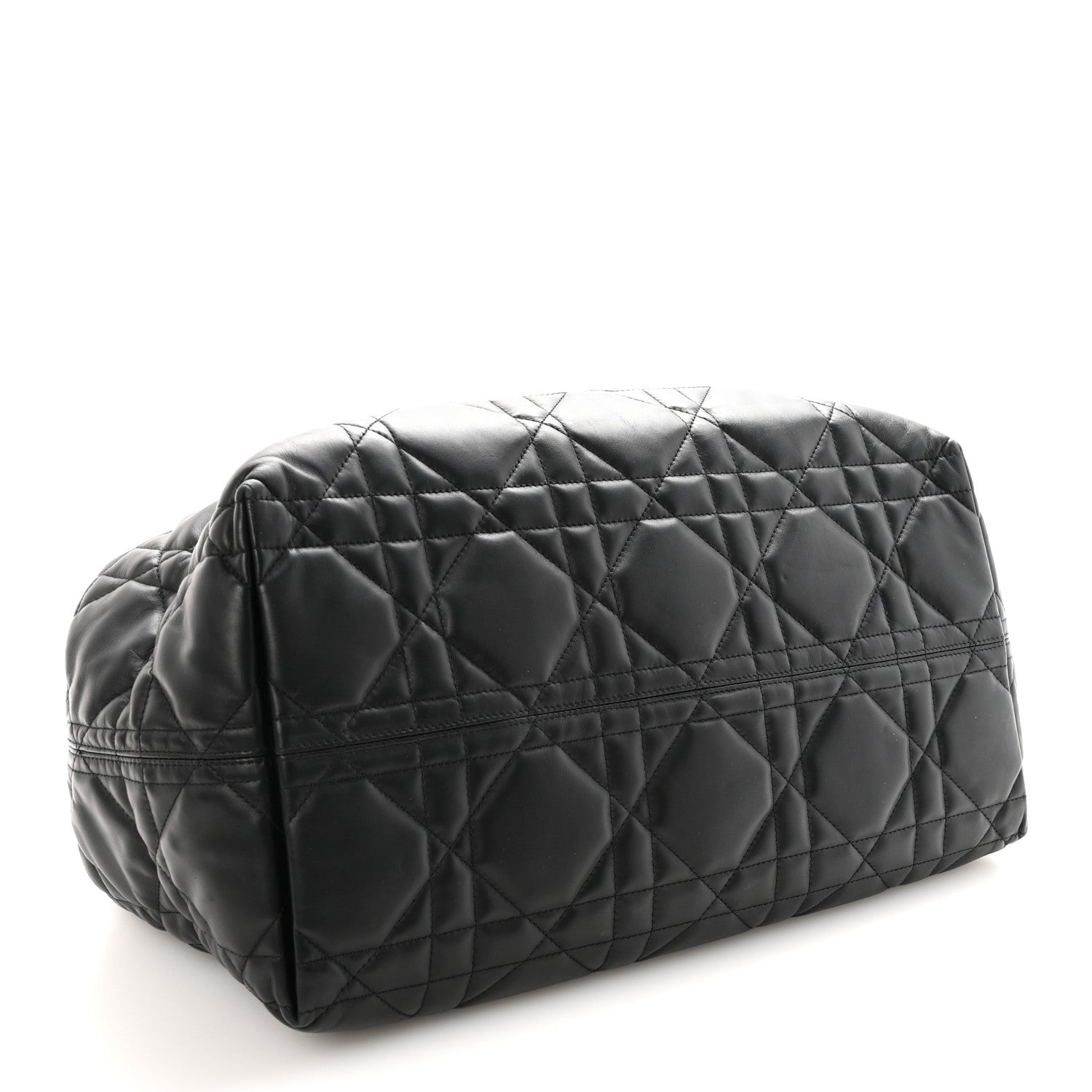 Calfskin Macrocannage Large Toujours Black