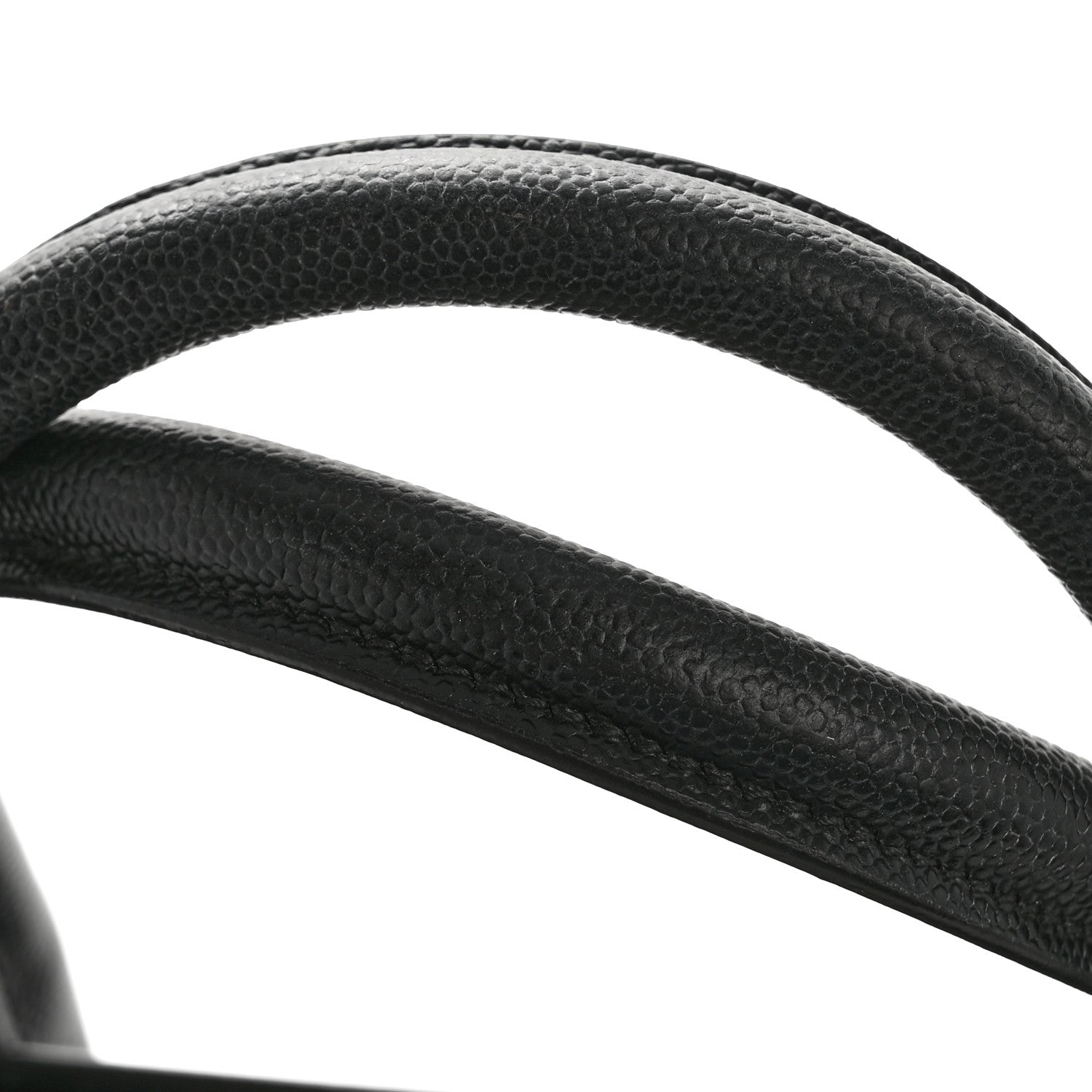 Grained Calfskin Small Sac De Jour Black