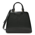 Tumbled Buffalo Mini Antigona Cube Bag Black