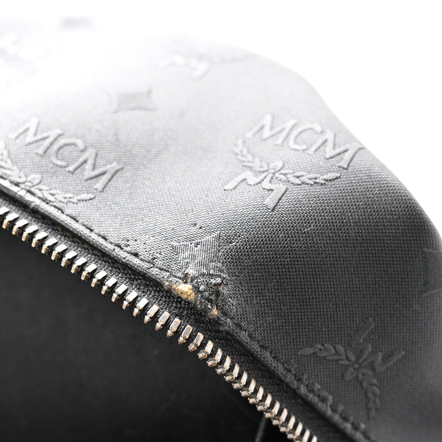 Nylon Monogram Studded Stark Medium Backpack Black