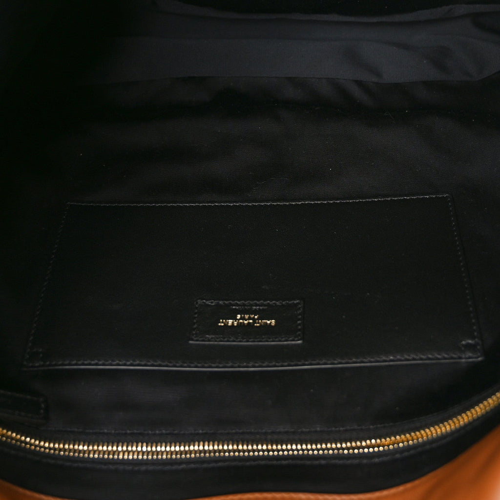 Lambskin Matelasse Monogram Large Jamie 4.3 Light Fox
