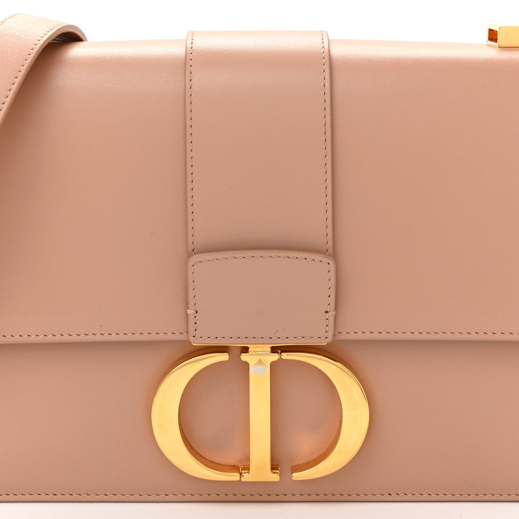 Box Calfskin 30 Montaigne Flap Bag Rose Des Vents