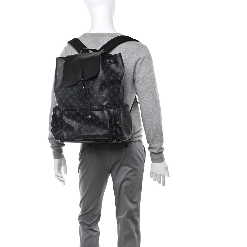 Monogram Eclipse Trio Backpack
