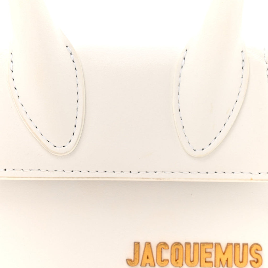 Smooth Calfskin Le Chiquito White