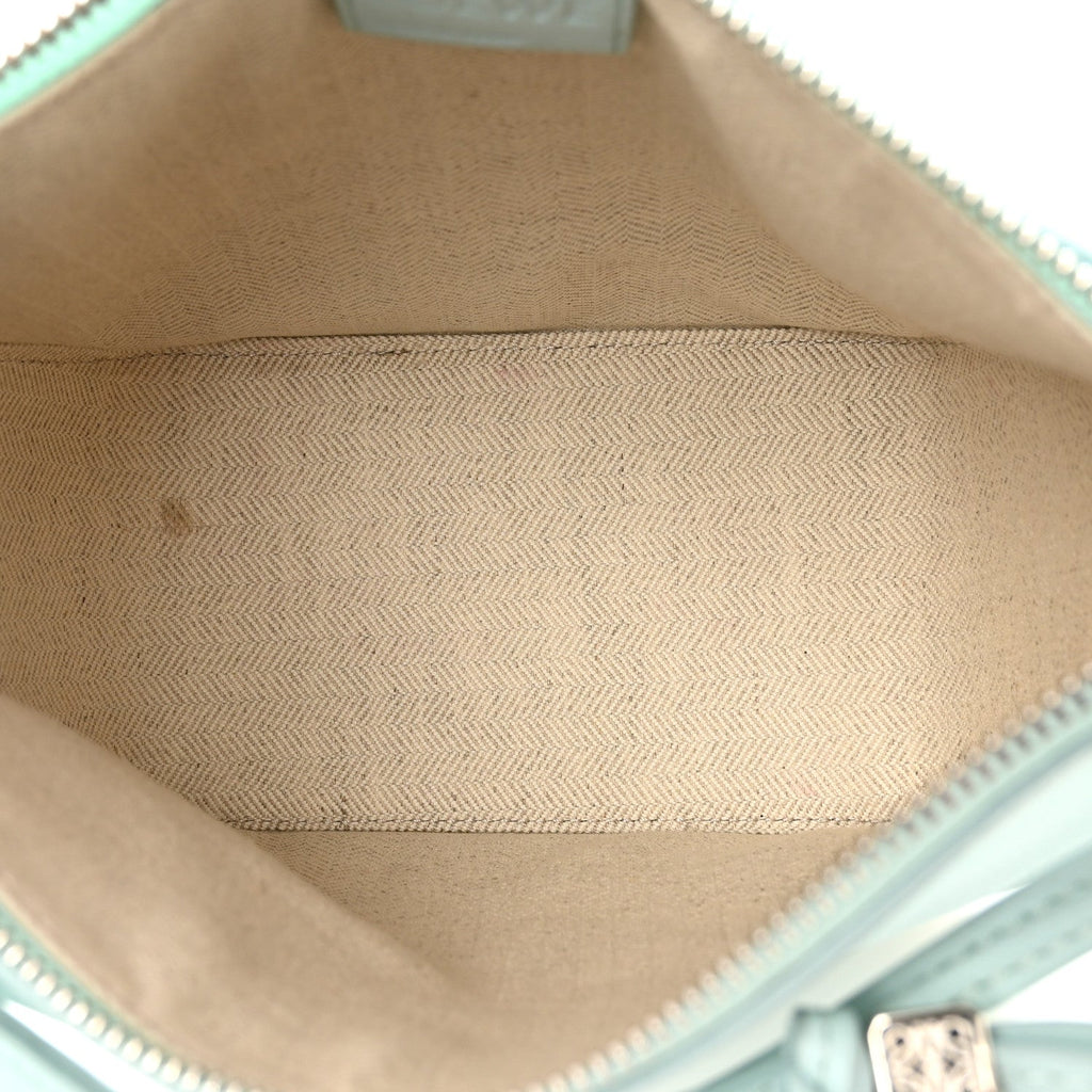 Calfskin Mini Hammock Hobo Soft Blue Iceberg