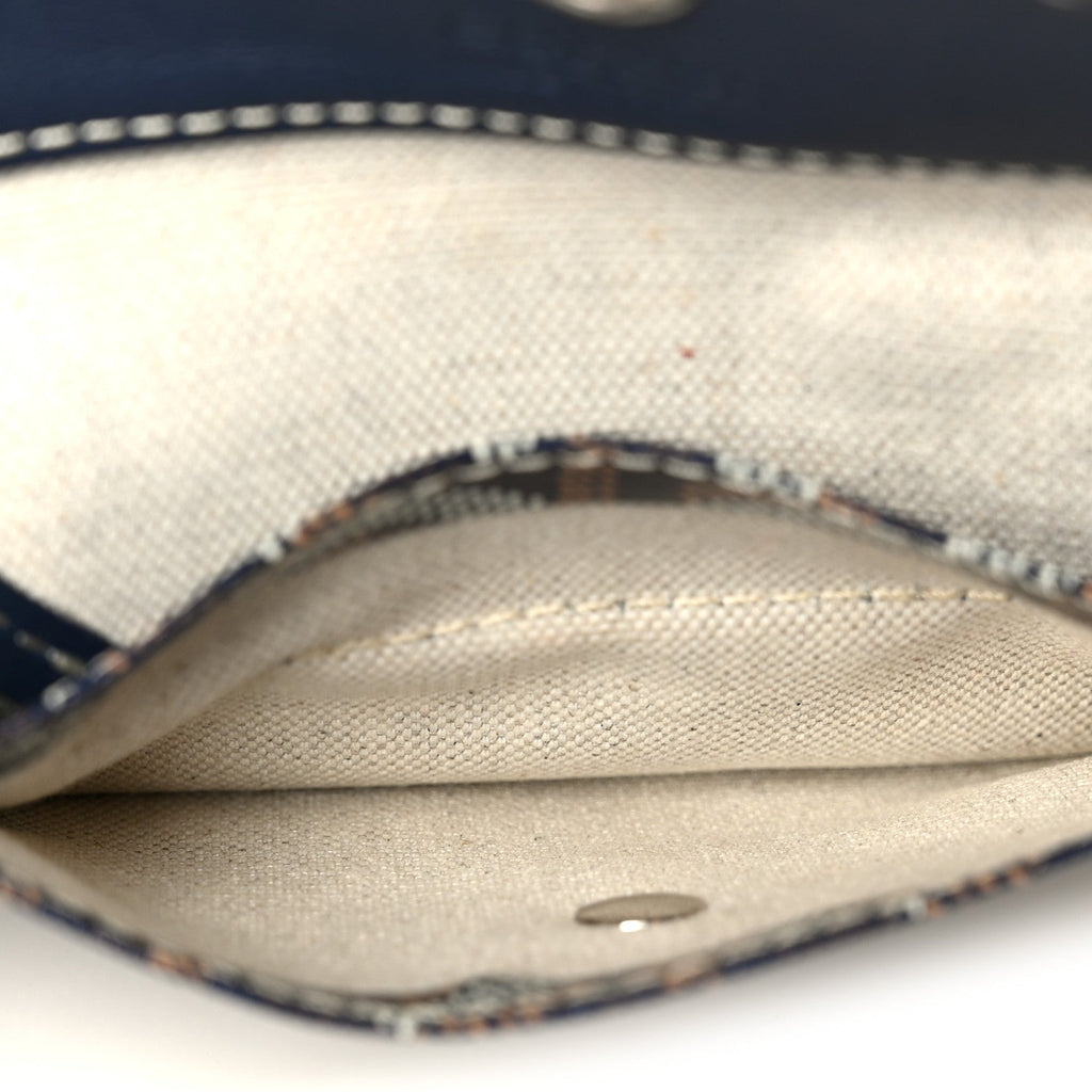 Goyardine Reversible Mini Anjou Navy