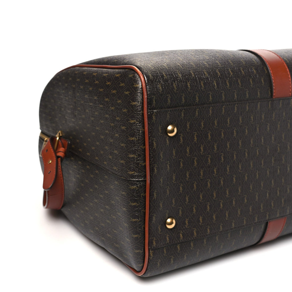Canvas Smooth Calfskin Le Monogramme 72H Duffle Chestnut