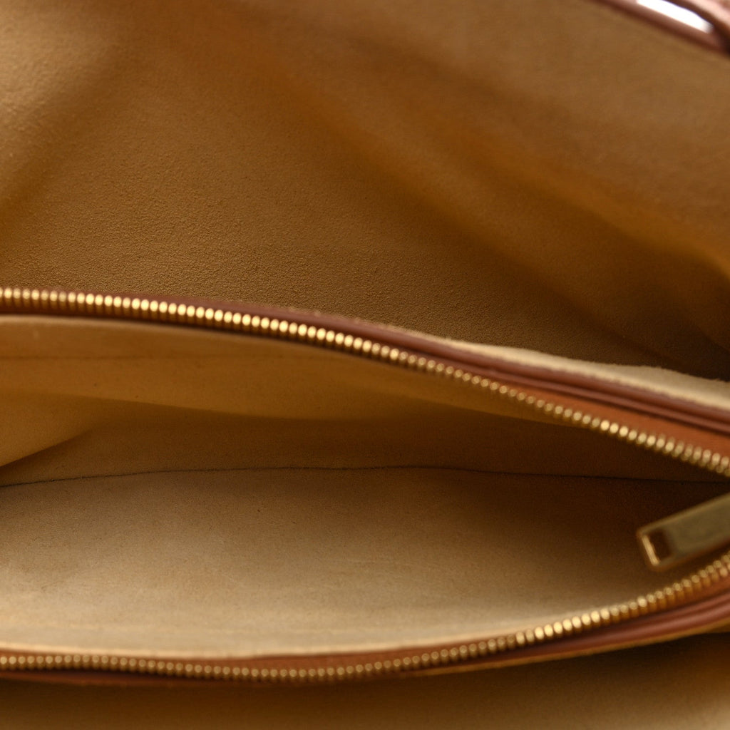 Smooth Lambskin Trio Crossbody Flap Bag Soft Tan