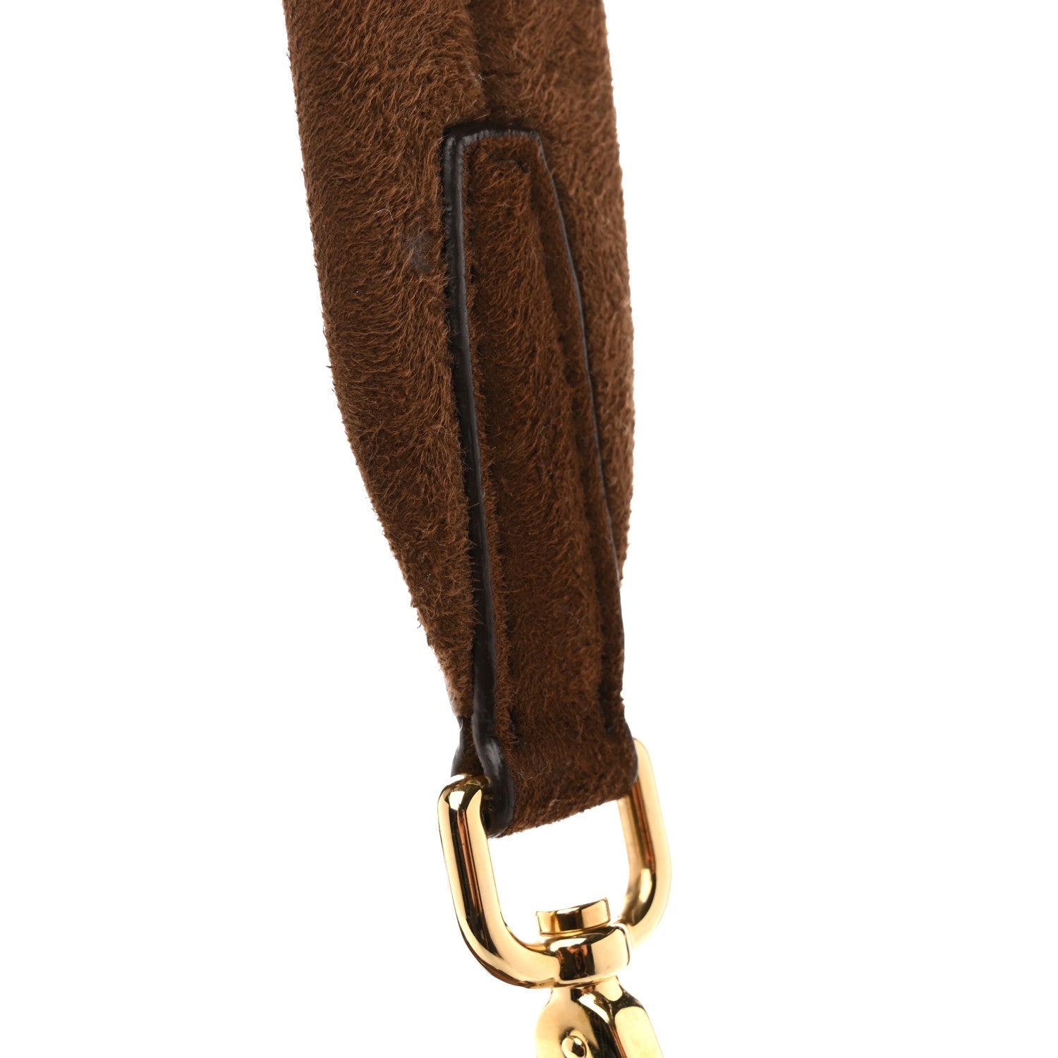 Suede Large Explore Shoulder Bag Cocoa Brown