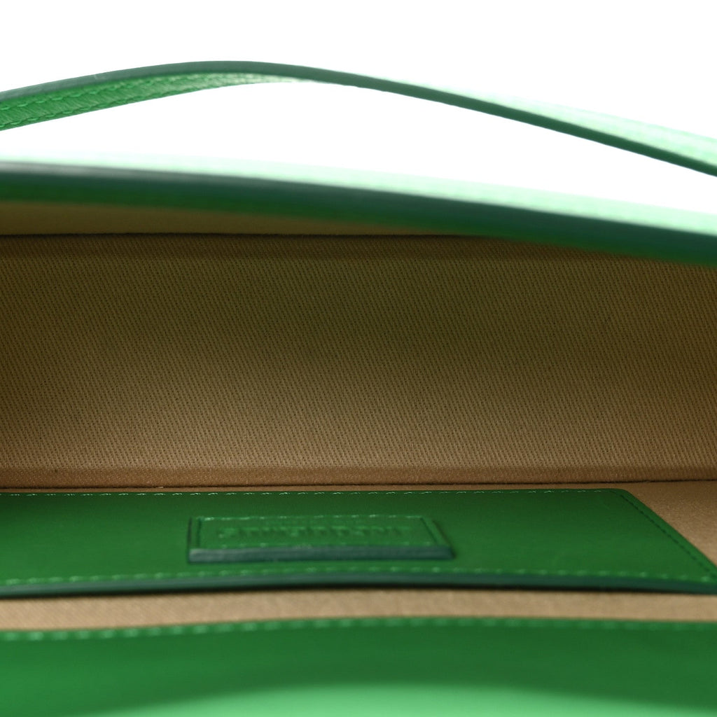 Smooth Calfskin Le Bambino Long Green