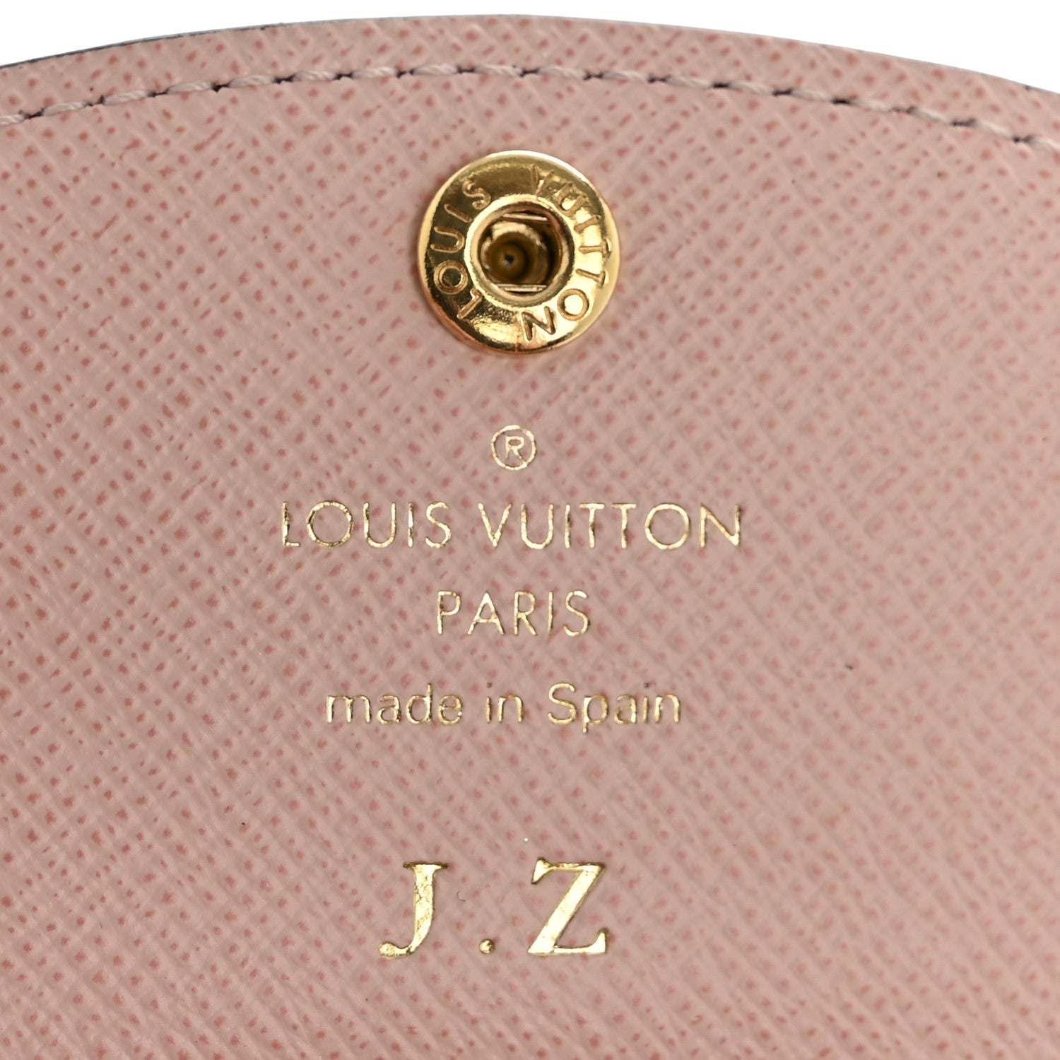 Monogram Rosalie Coin Purse Rose Ballerine