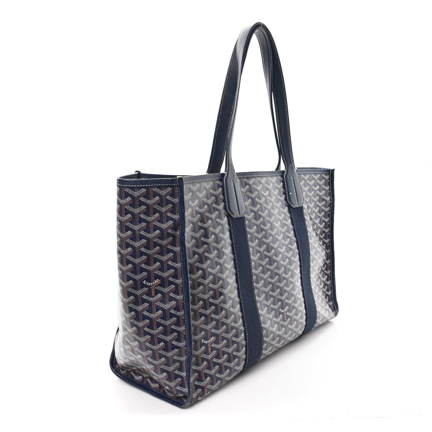 Goyardine Villette Tote Blue