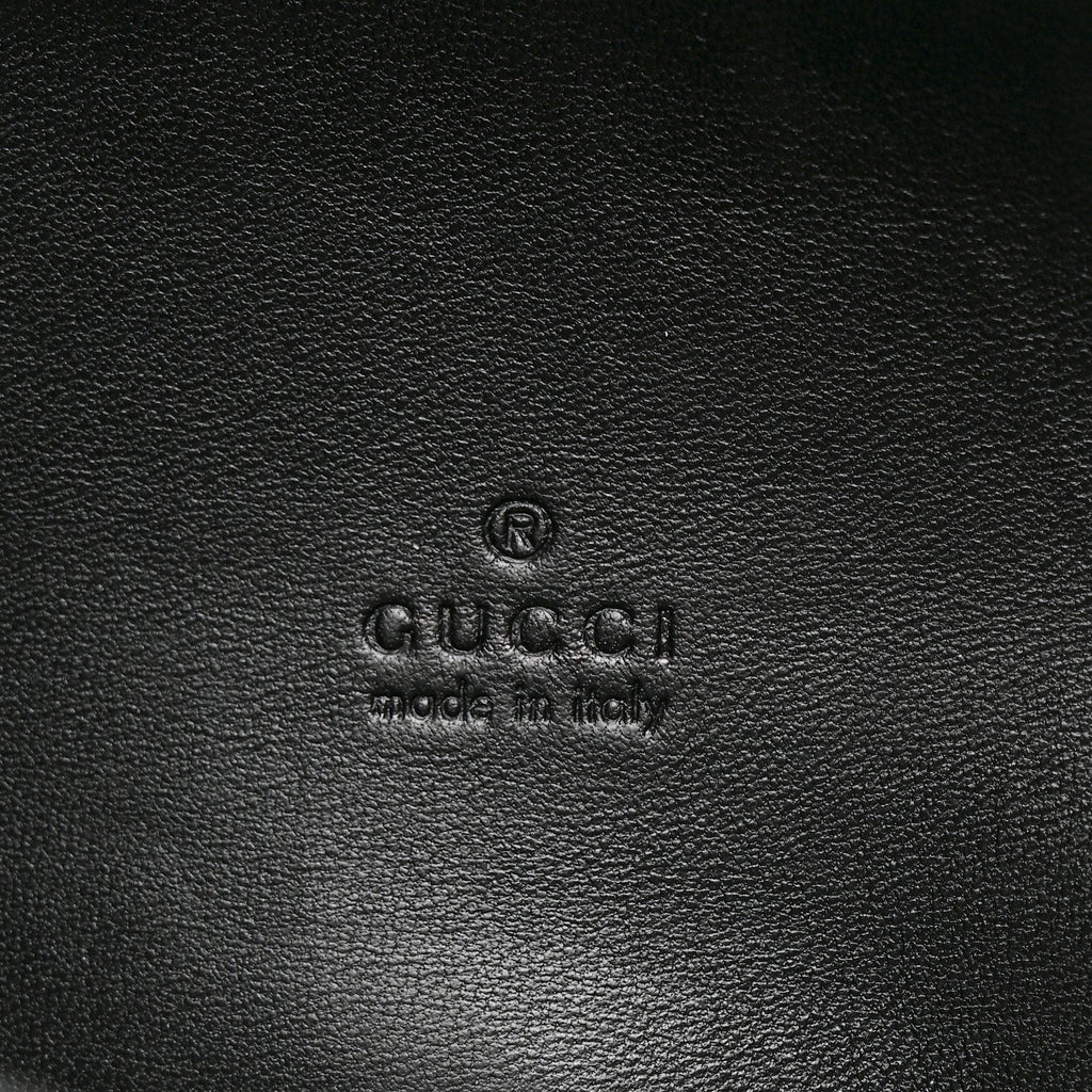Suede Micro GG Calfskin B Medium Shoulder Bag  Arabella Black