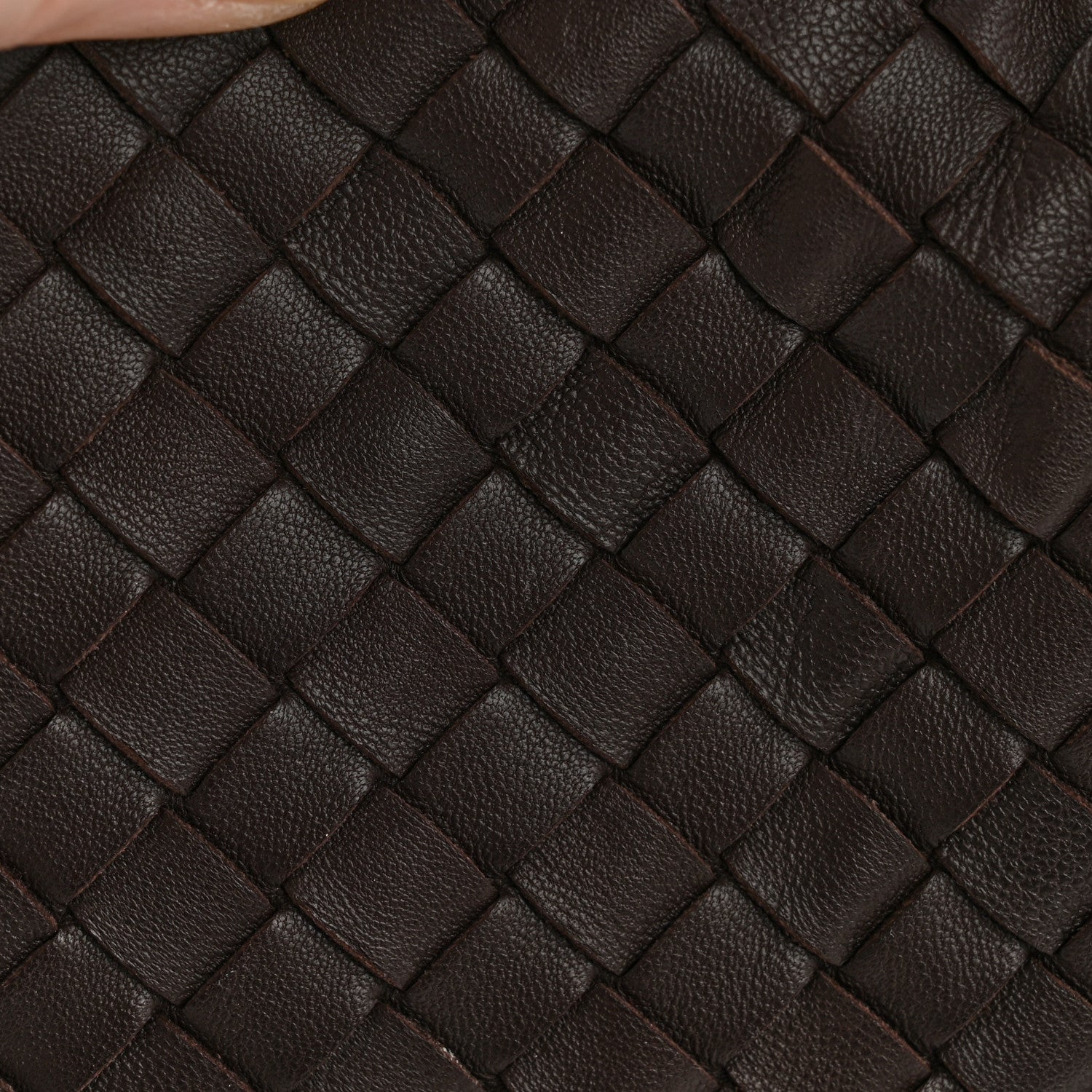 Nappa Intrecciato Medium Veneta Hobo Ebano