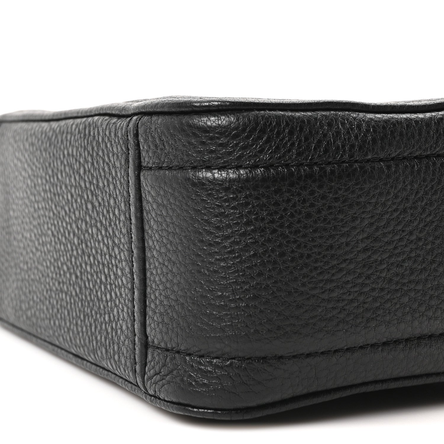 Calfskin Small Snapshot Camera Bag Black