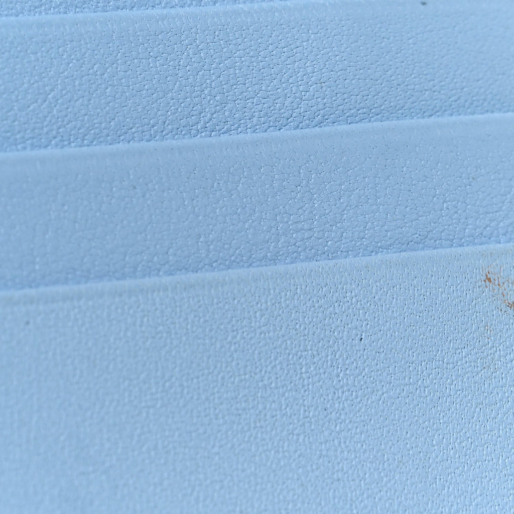 Nappa Intrecciato Continental Flap Wallet Light Blue