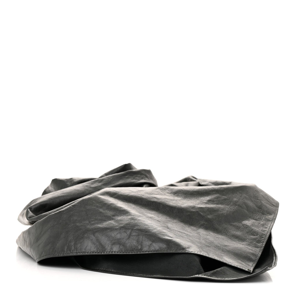 Calfskin Foulard Shoulder Bag Dark Green