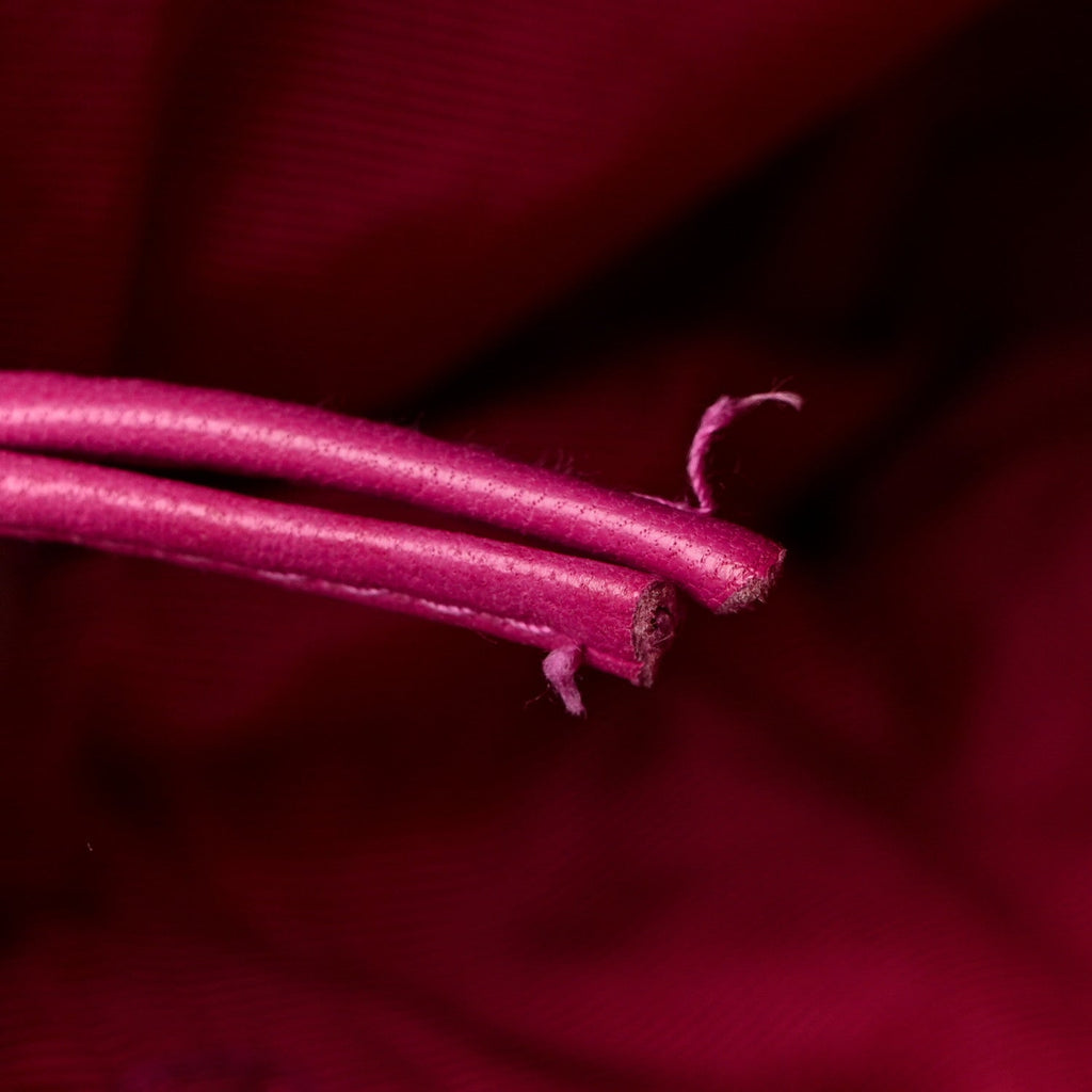 Rabbit Fur Shoulder Bag Fuchsia