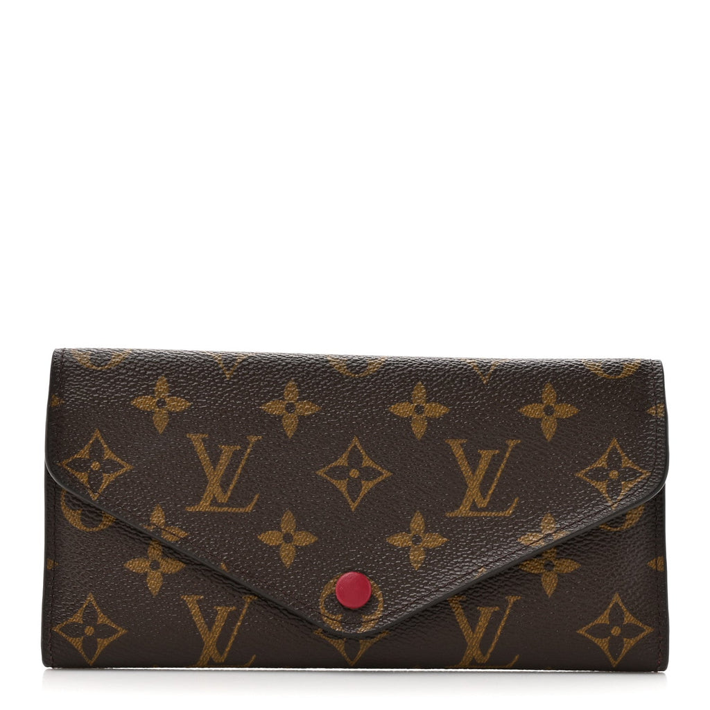 Monogram Josephine Wallet Fuchsia