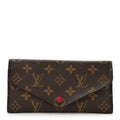Monogram Josephine Wallet Fuchsia