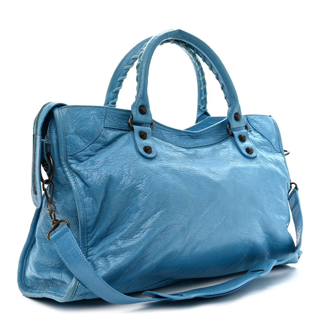 Agneau Classic Hardware City Bleu Azur Clair