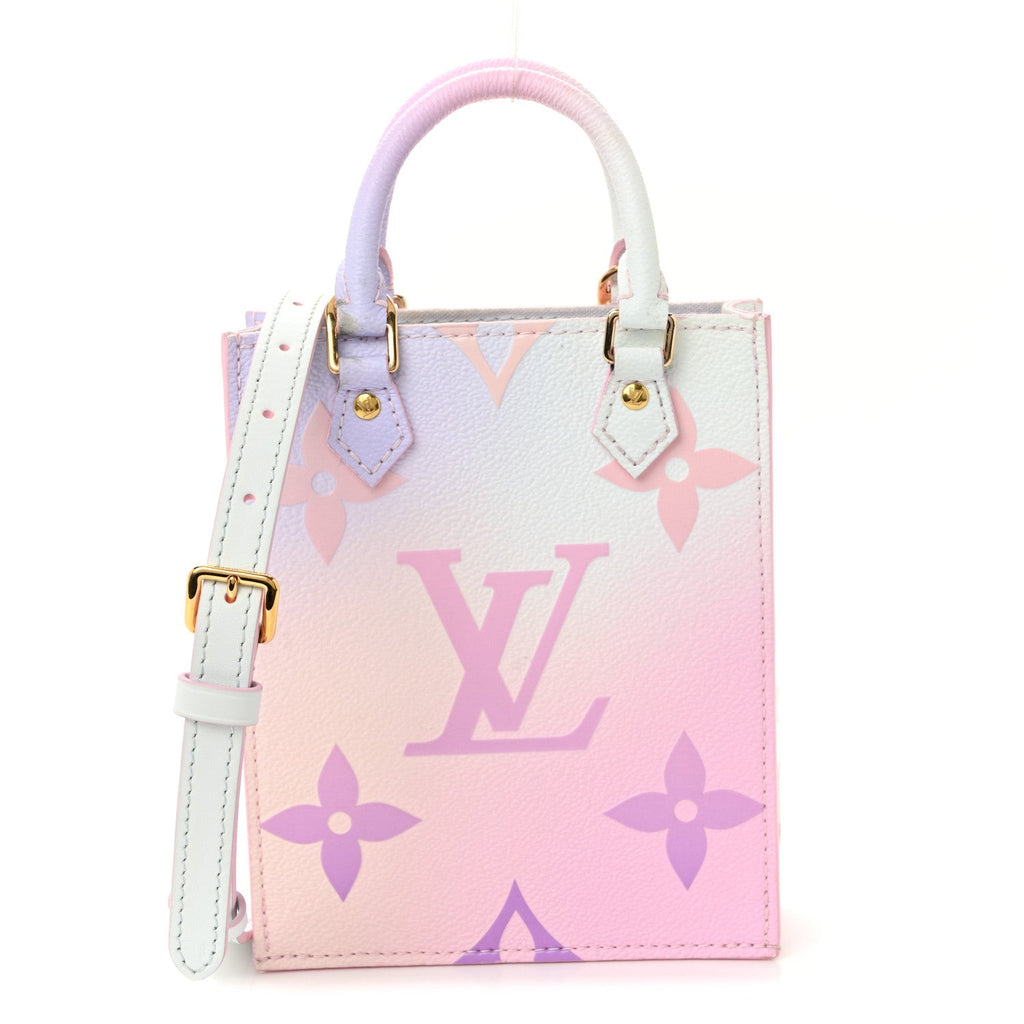 Monogram Giant Spring In The City Petit Sac Plat Sunrise Pastel