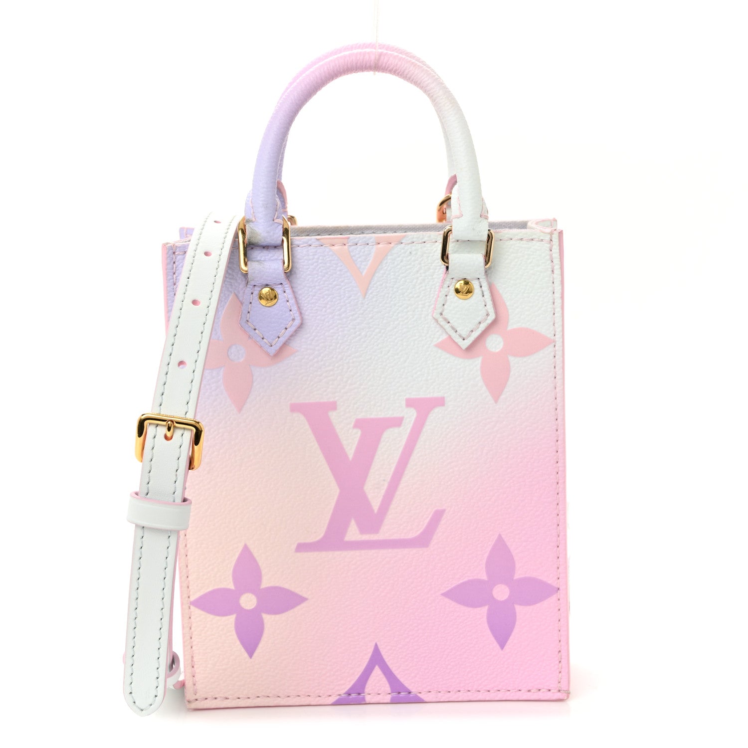 Monogram Giant Spring In The City Petit Sac Plat Sunrise Pastel