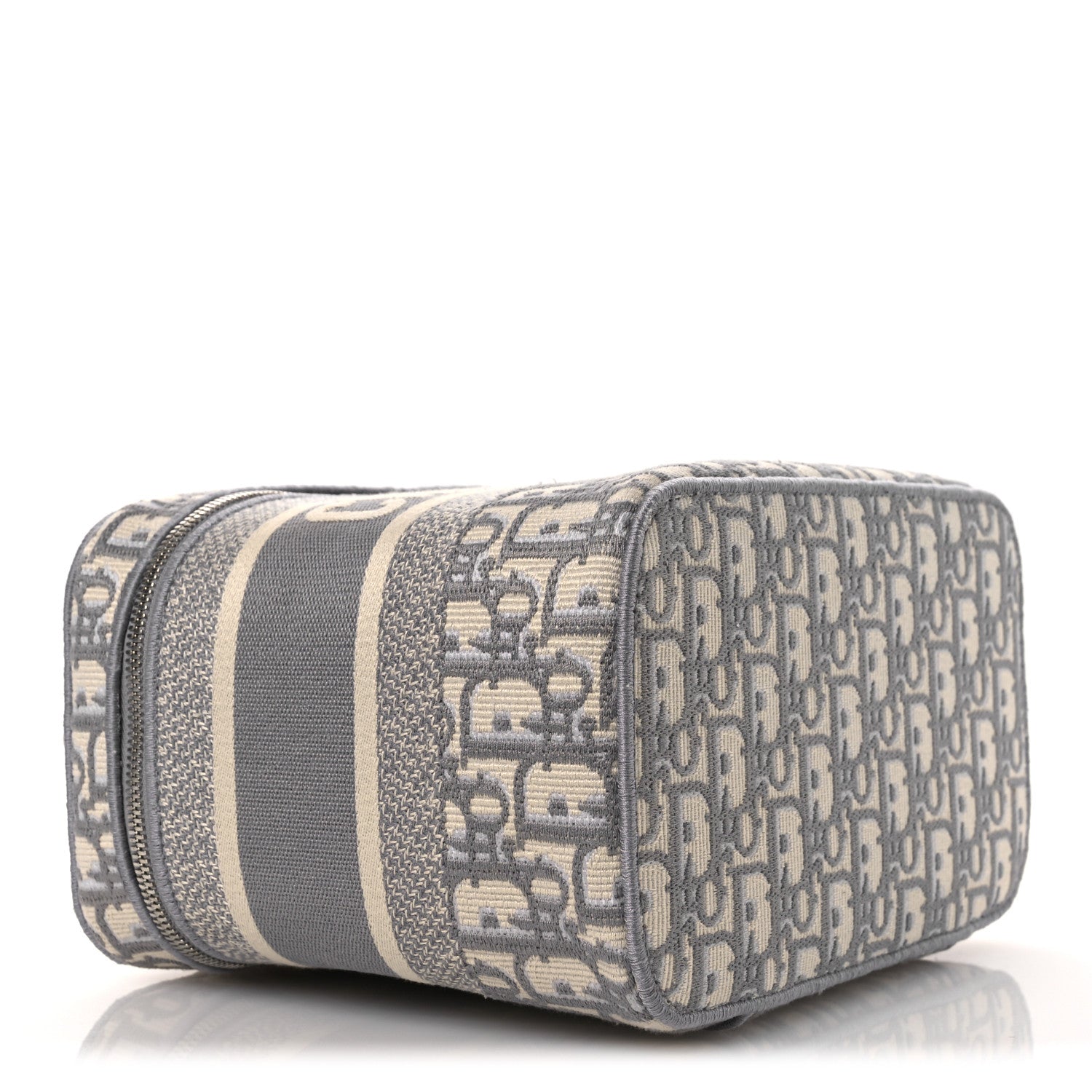Oblique Diortravel Vanity Case Grey