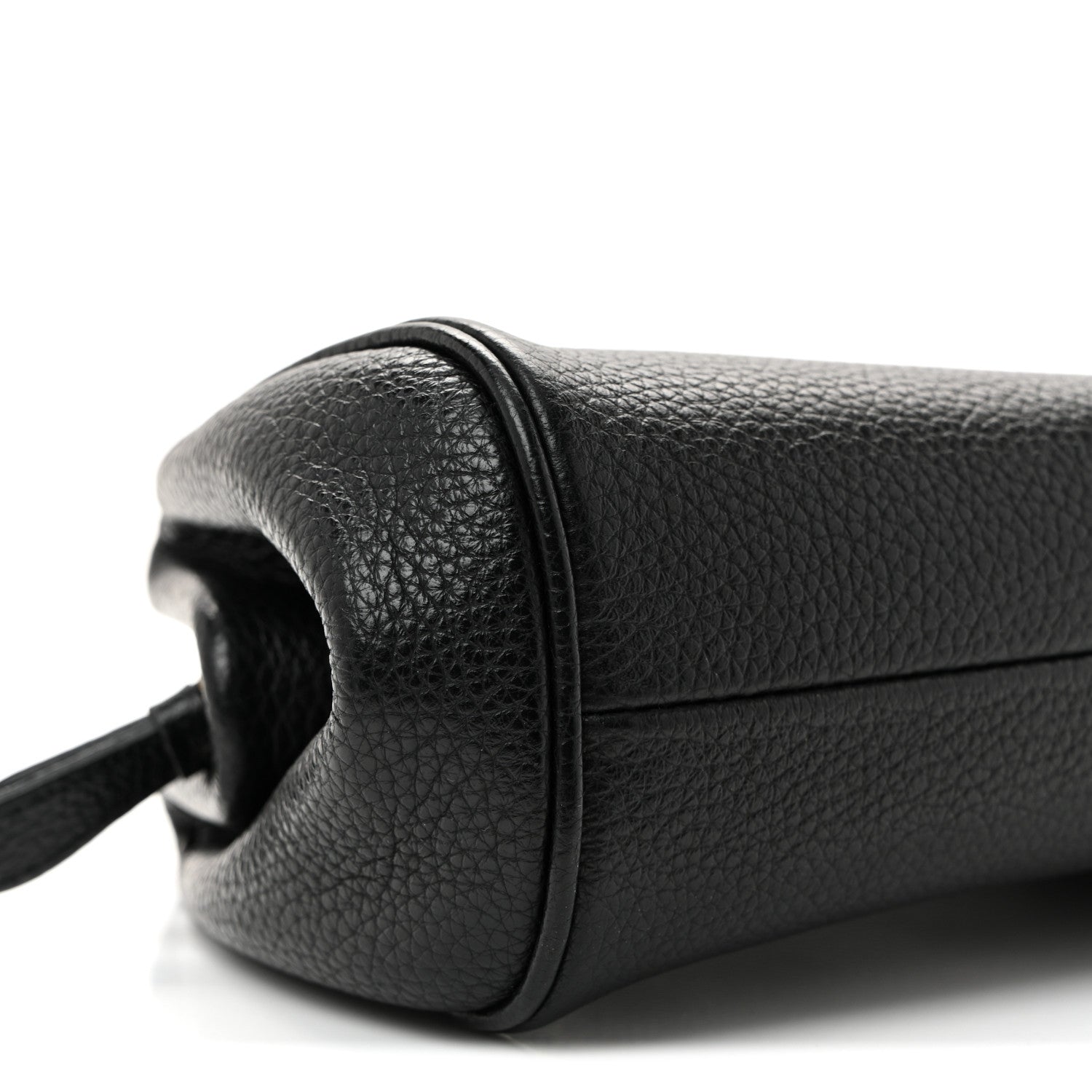Calfskin Small Gancini Crossbody Black