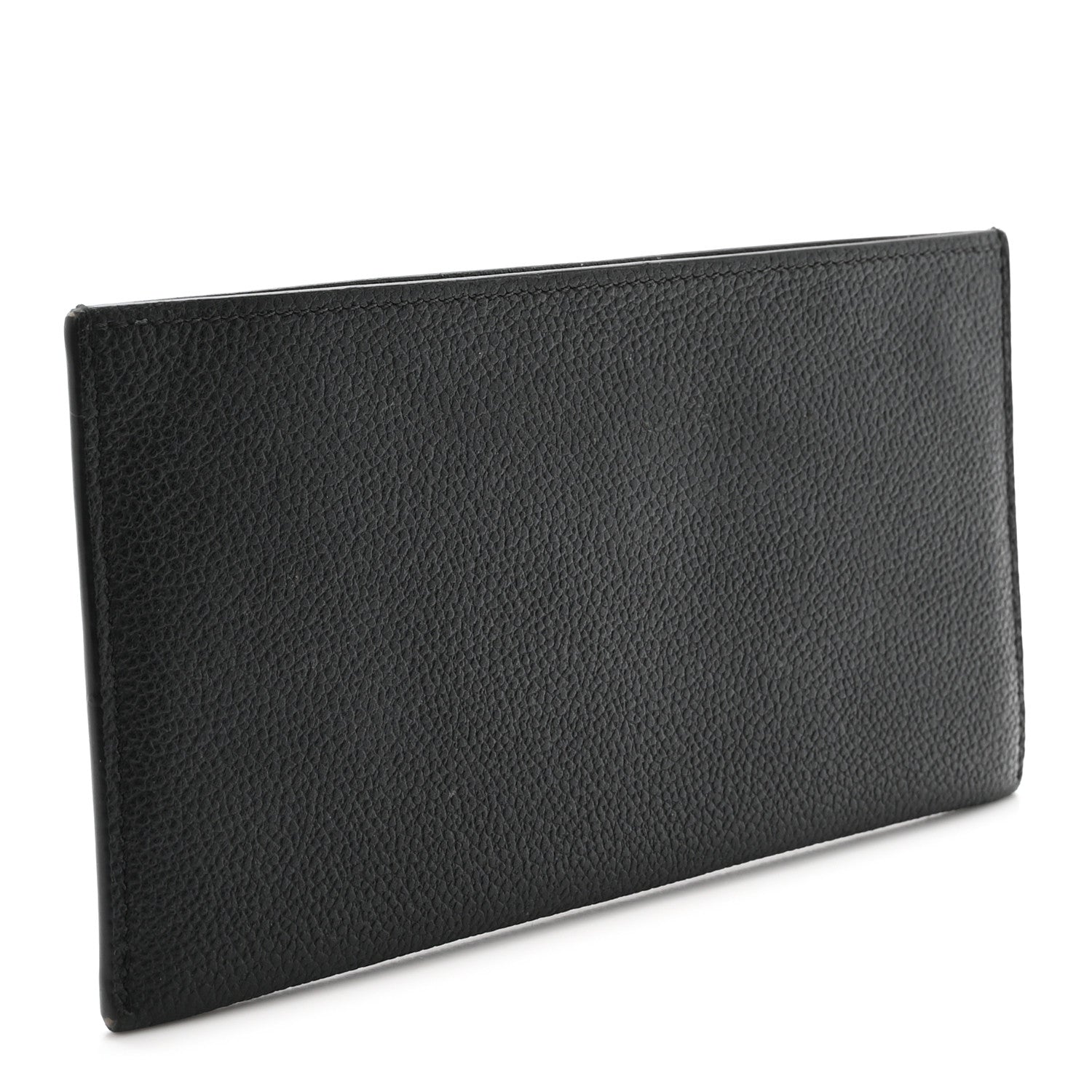 Calfskin Felicie Chain Wallet  Holder Insert Black