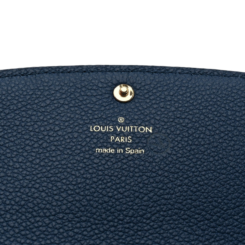 Empreinte Monogram Giant Emilie Wallet Gradient Blue