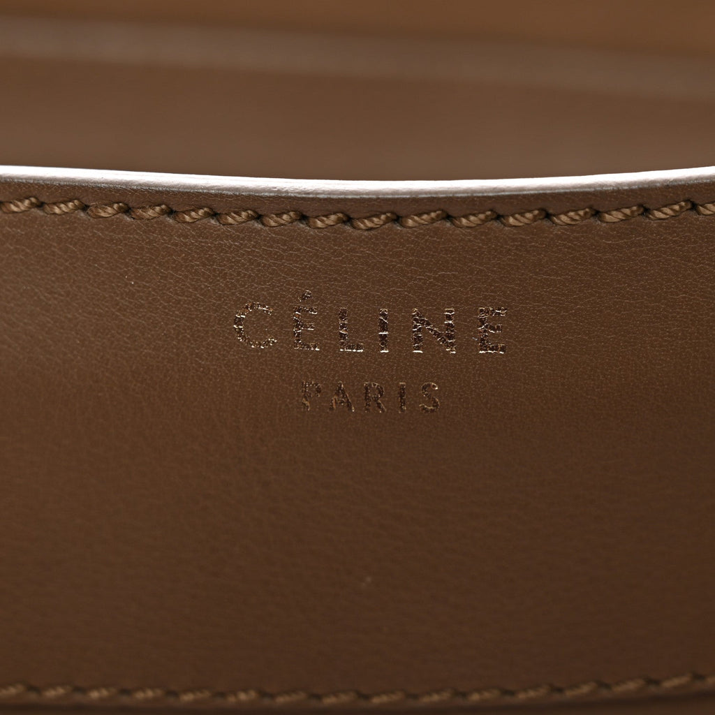 Smooth Calfskin Mini Luggage Camel