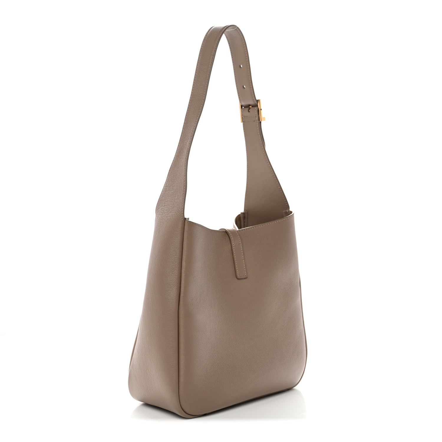 Grained Calfskin Small Le 5 A 7 Soft Hobo Dusty Grey