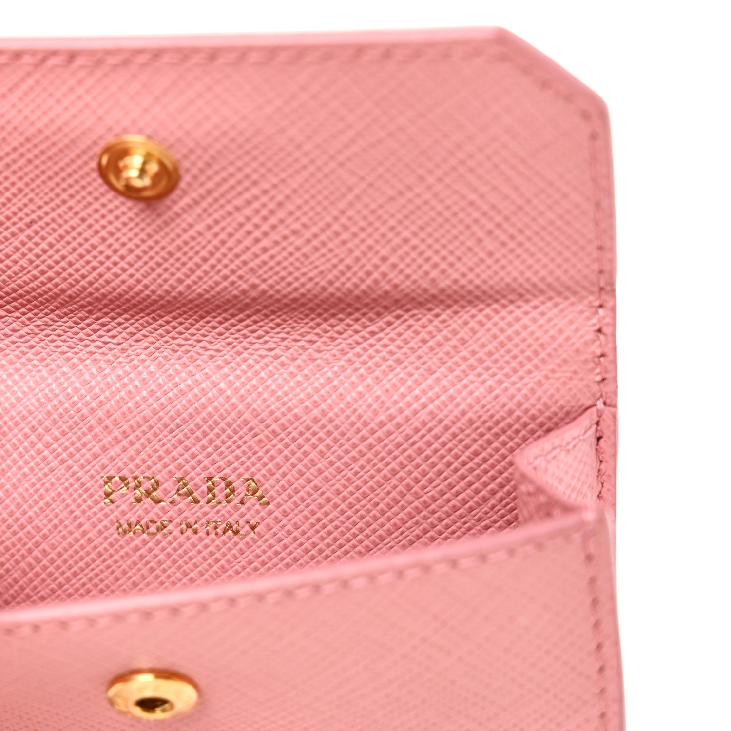 Saffiano Key Ring  Holder Wallet Petalo